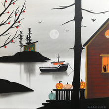 Load image into Gallery viewer, The Halloween Shine- 18 x 18”