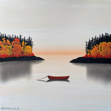 Load image into Gallery viewer, A Subtle Sunset- 18 x 18”