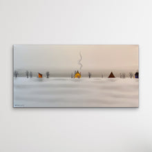 Load image into Gallery viewer, A Head Full Of Snow- 24 x 48”