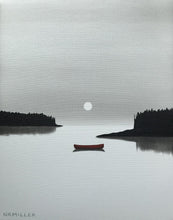 Load image into Gallery viewer, A Full Moon Float- 16 x 20”