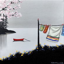 Load image into Gallery viewer, Bay Blanket Bliss- 12 x 12”