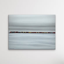 Load image into Gallery viewer, Winter Trains- 18 x 24”