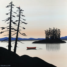 Load image into Gallery viewer, Dusk’s Delight- 18 x 18”