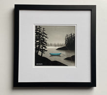 Load image into Gallery viewer, The Teal Tour- 7.5” framed to 14.5”