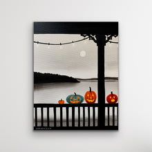 Load image into Gallery viewer, Porch Pumpkins- 11 x 14”
