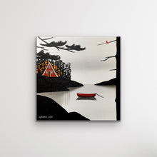 Load image into Gallery viewer, Pops of Fall- 12 x 12”
