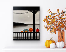 Load image into Gallery viewer, Porch Pumpkins- 11 x 14”
