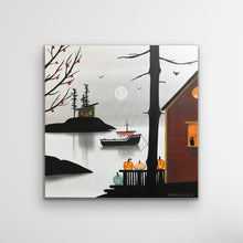 Load image into Gallery viewer, The Halloween Shine- 18 x 18”
