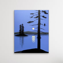Load image into Gallery viewer, Forget Me Knot Moon- 16 x 20”
