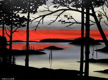 Load image into Gallery viewer, Pink Sky Warnings- 18 x 24”
