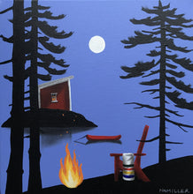 Load image into Gallery viewer, Firegazer- 12 x 12”
