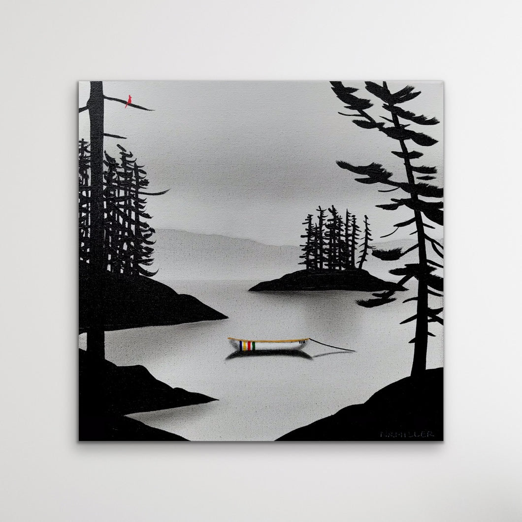 Canoe Cravings- 12 x 12”