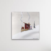 Load image into Gallery viewer, Ski, Soak, Repeat- 12 x 12”
