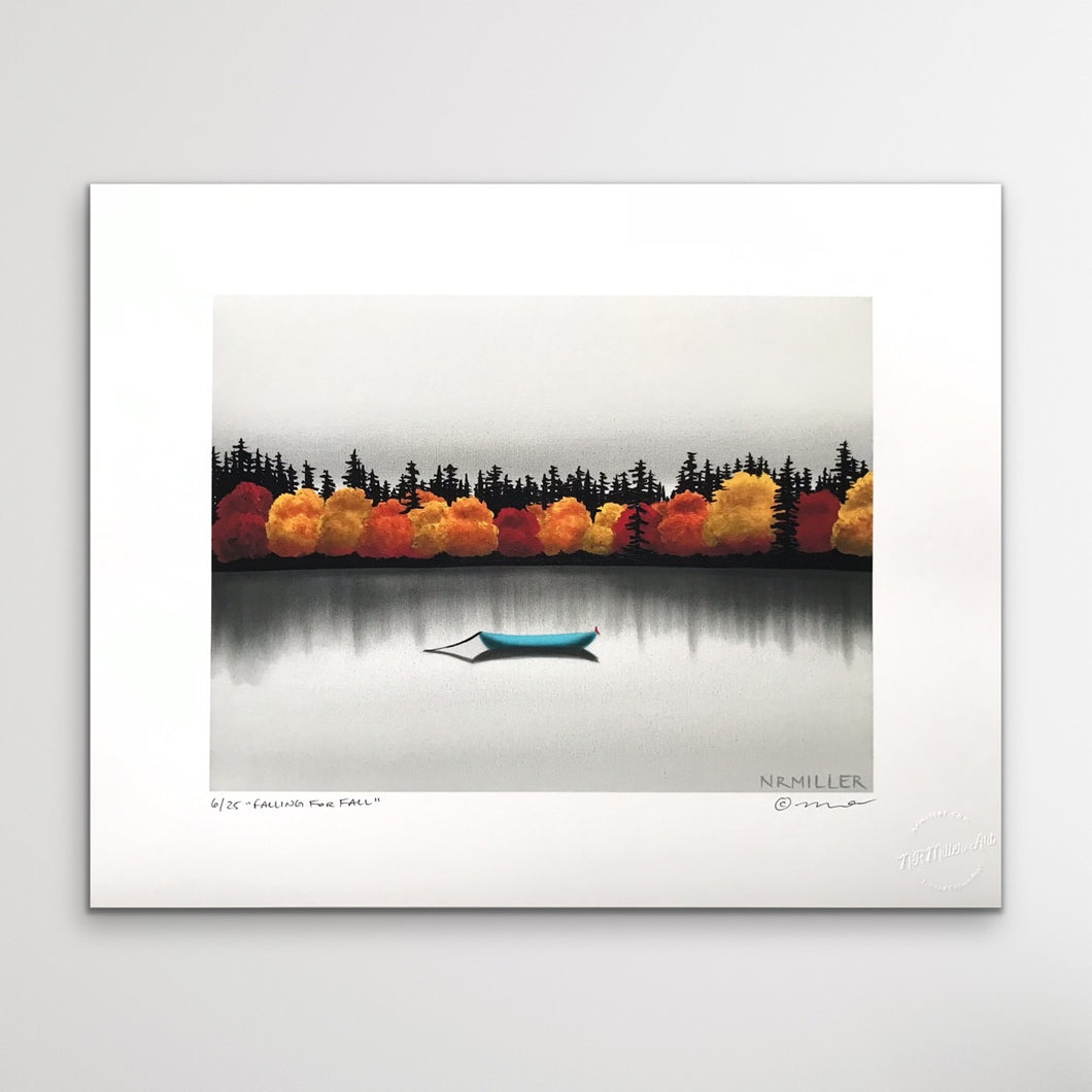 Falling For Fall- Limited Edition Giclee Print