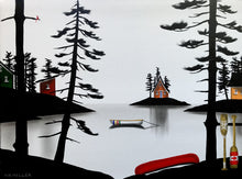 Load image into Gallery viewer, Peace of a Paddler’s Paradise- 18 x 24”
