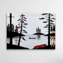 Load image into Gallery viewer, Peace of a Paddler’s Paradise- 18 x 24”
