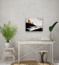 Load image into Gallery viewer, Chirping Birds and Blooms- 16 x 20”
