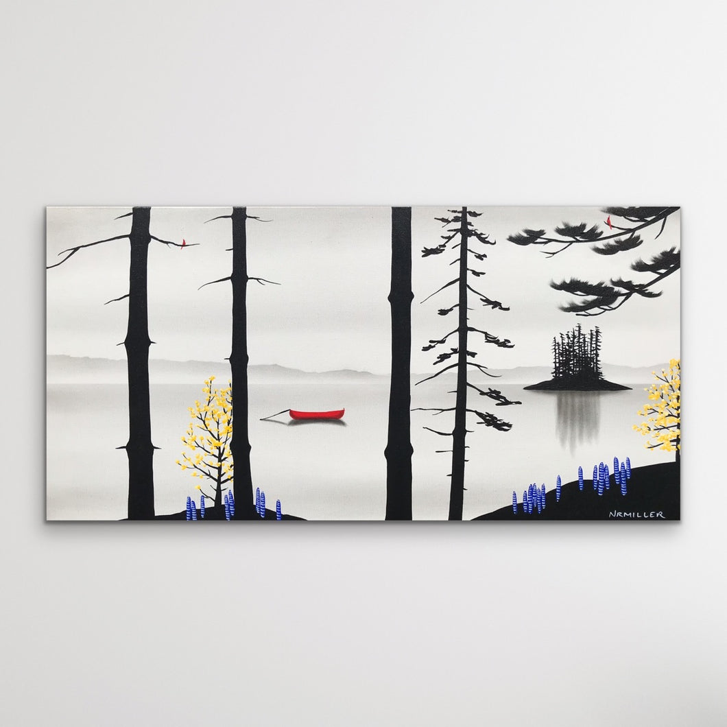 You’ll Be On My Mind- 18 X 36”