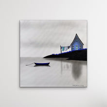 Load image into Gallery viewer, The Bay Blues- 18 X 18”
