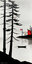 Load image into Gallery viewer, Settling Into The Summer- 12 x 24”
