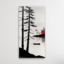 Load image into Gallery viewer, Settling Into The Summer- 12 x 24”

