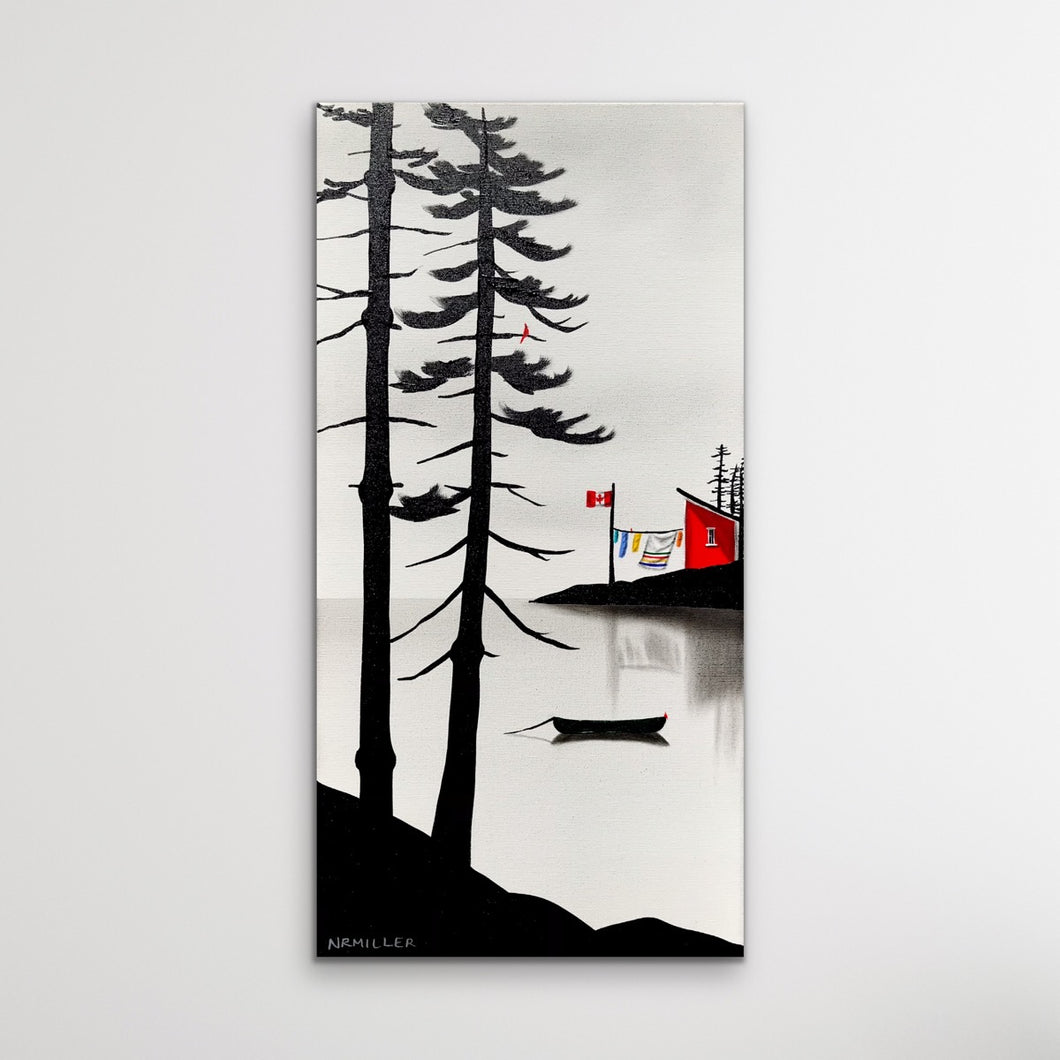Settling Into The Summer- 12 x 24”