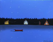 Load image into Gallery viewer, Camp Nights- 11 x 14”
