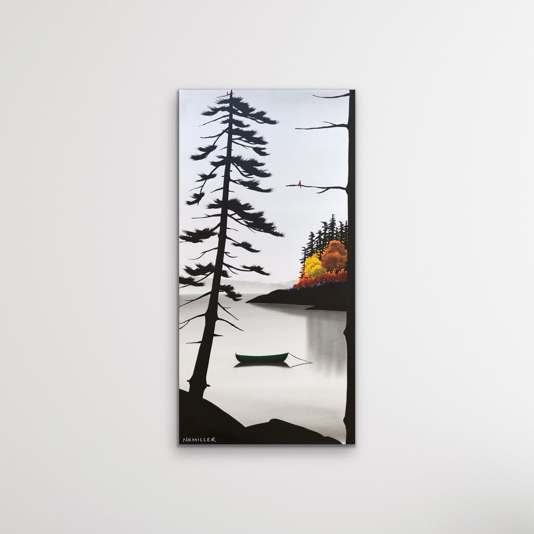 The Discoball of Fall- 18 x 36”