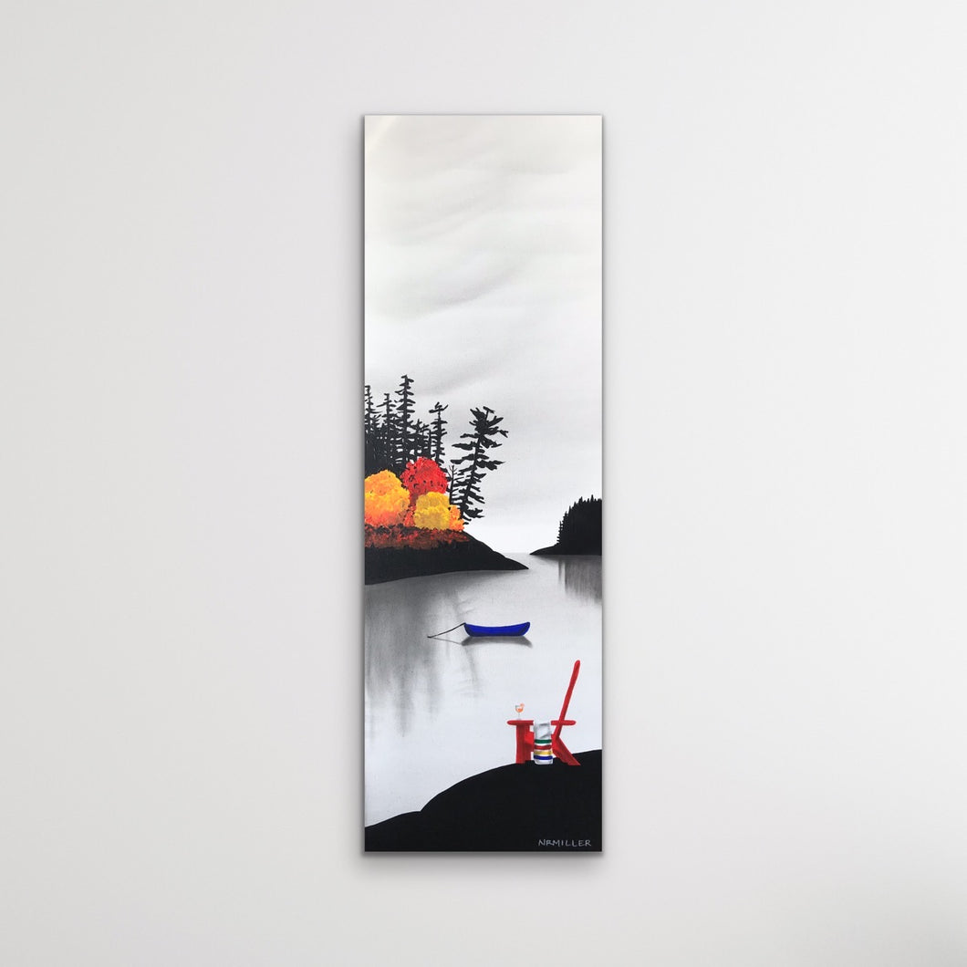 An Aperol Spritz in Paradise- 12 x 36”