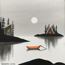 Load image into Gallery viewer, By Midnight- 8 X 8”
