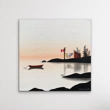 Load image into Gallery viewer, Pre Dawn Yawn- 8 X 8”
