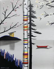 Load image into Gallery viewer, Flickers of Spring- 11 x 14”
