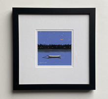 Load image into Gallery viewer, First Quarter Fun- 5” framed to 12”
