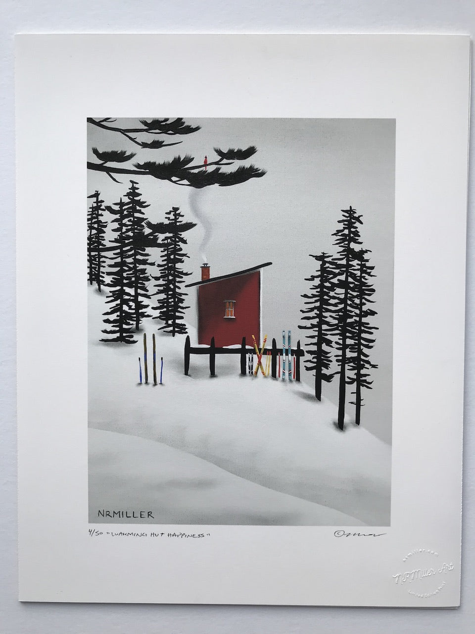 Warming Hut Happiness- Limited Edition Giclee Print