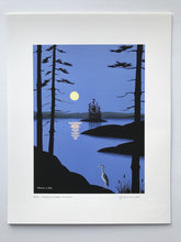 Load image into Gallery viewer, Midsummer Moon- Limited Edition Giclee Print
