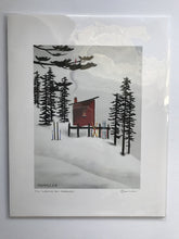 Load image into Gallery viewer, Warming Hut Happiness- Limited Edition Giclee Print
