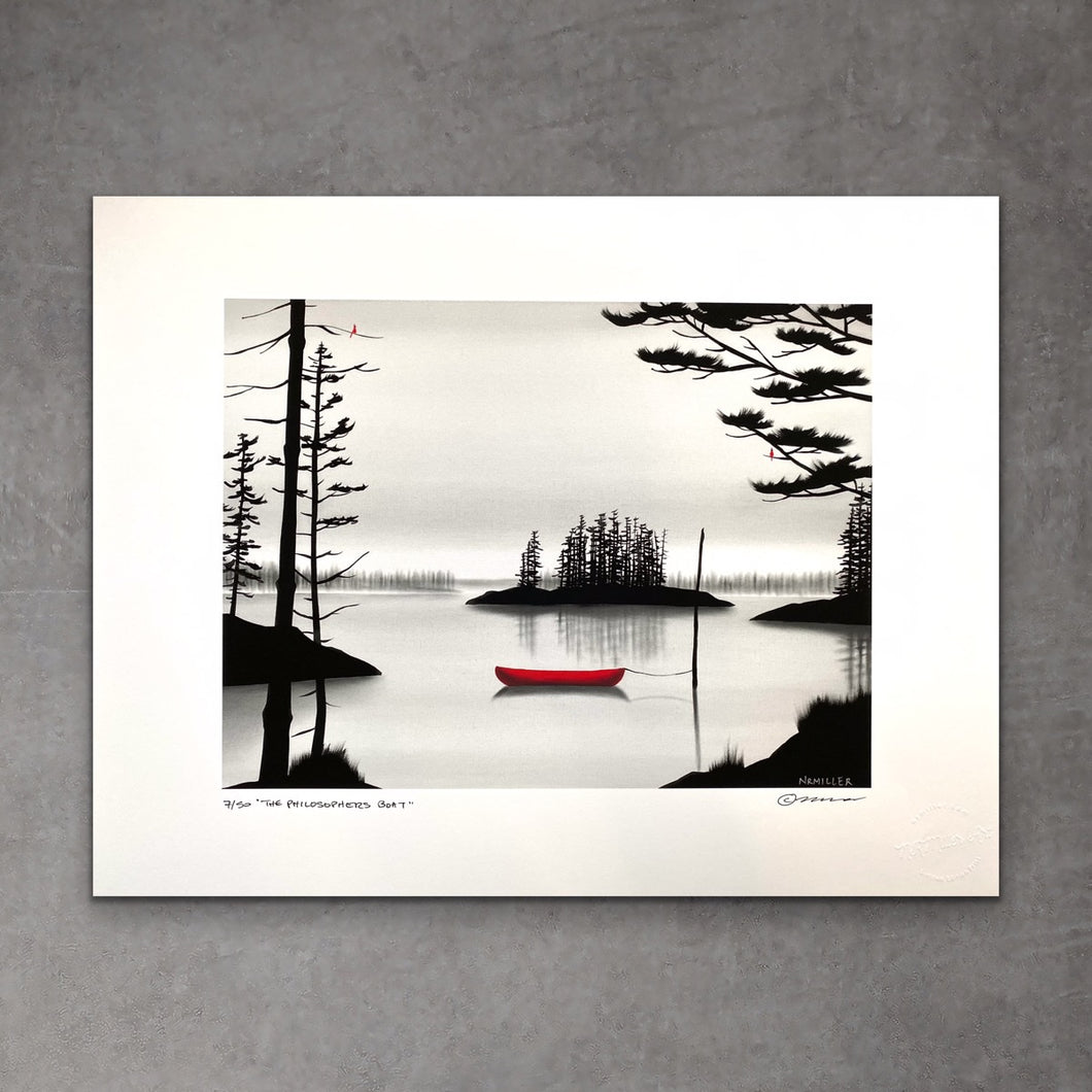 The Philosopher's Boat- Limited Edition Giclee Print