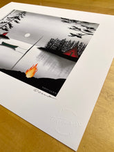 Load image into Gallery viewer, Fireside Folly- Limited Edition Giclee Print
